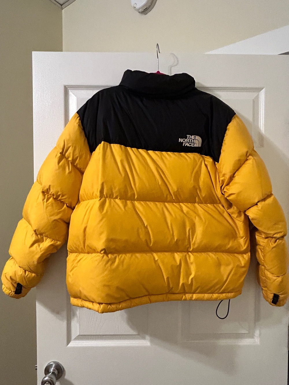 The North Face Kids Yellow and Black Puffer Jacket